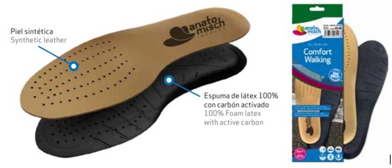 PLANTILLA COMFORT WALKING 